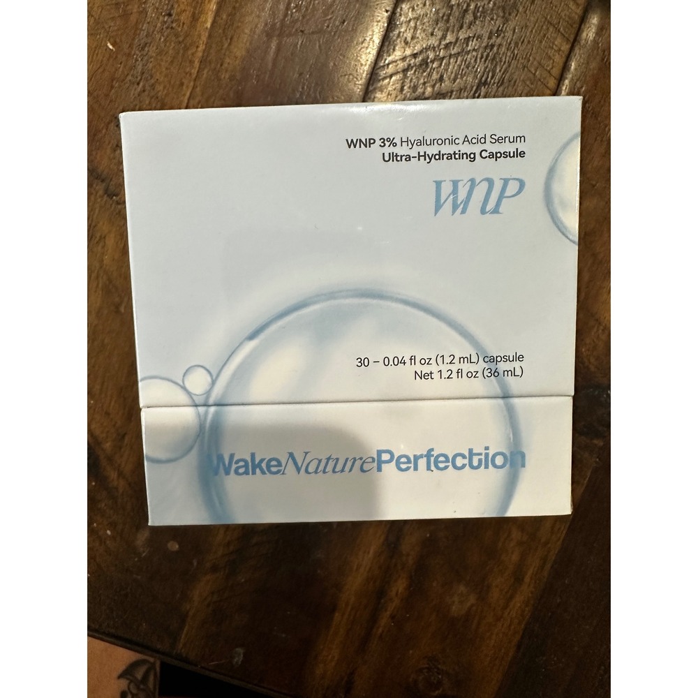 Wake Nature Perfection WNP 3 Hydronic Acid Serum Hydrating Capsule 30 Count‎